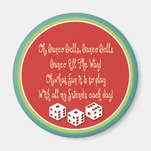 Aimant cloches de bunco, cloches de bunco