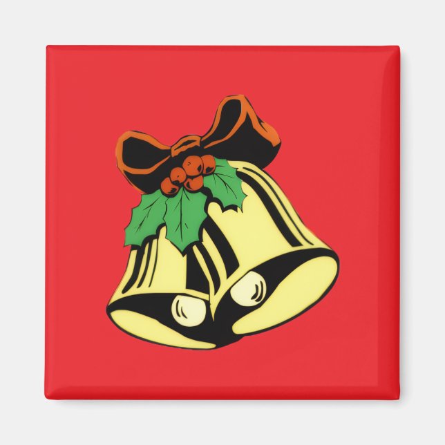 Aimant Cloches de Noël  (Devant)