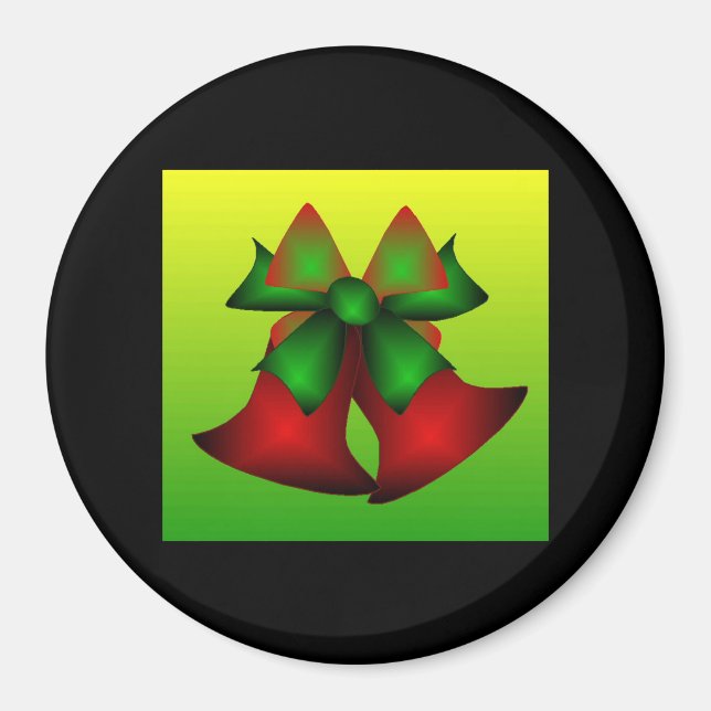 Aimant Cloches de Noël III (Devant)