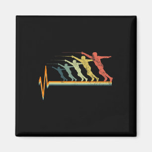 Aimant Clôture Vintage Heartbeat Cadeau Amour Cadeau