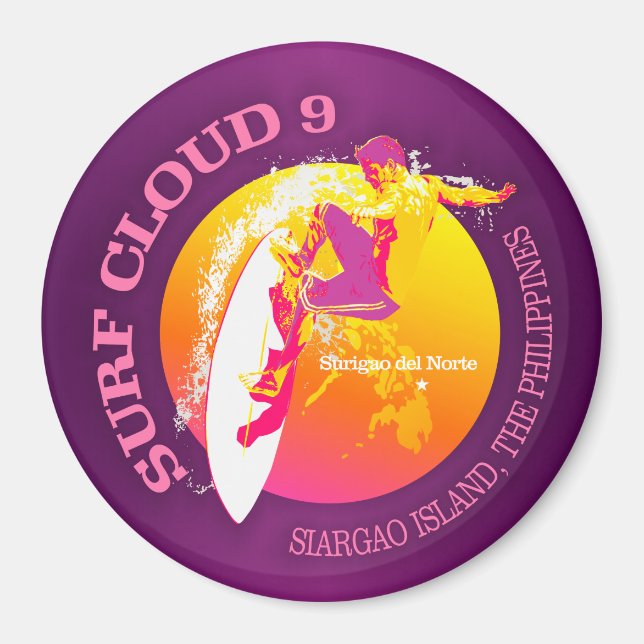 Aimant Cloud surf 9 (Devant)
