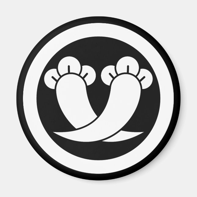 Aimant Clous intersectés en cercle (Devant)