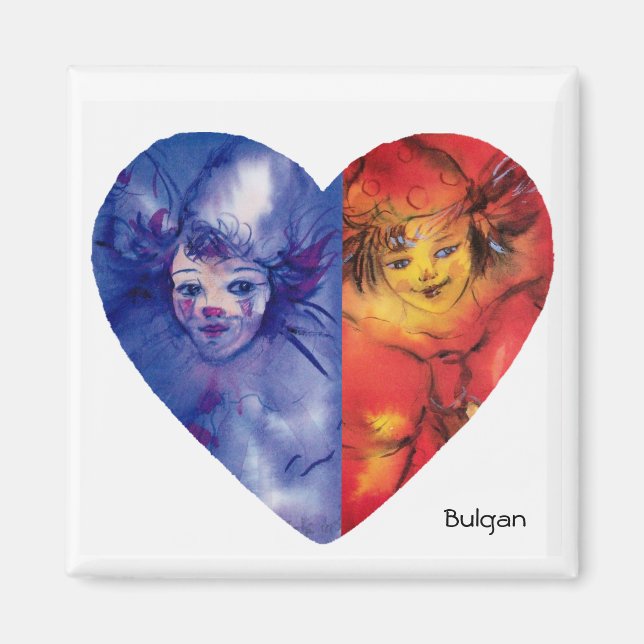 Aimant CLOWNS COLLECTION / Venetian Masquearde Ball (Devant)