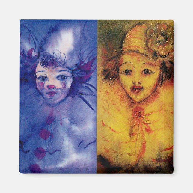 Aimant CLOWNS COLLECTION / Venetian Masquearde Ball (Devant)