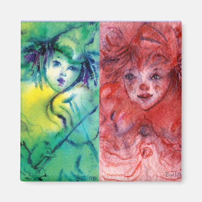 Aimant CLOWNS COLLECTION / Venetian Masquearde Ball (Devant)