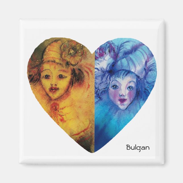 Aimant CLOWNS COLLECTION / Venetian Masquearde Ball (Devant)