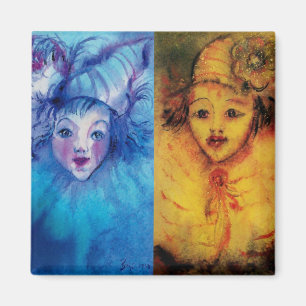 Aimant CLOWNS COLLECTION / Venetian Masquearde Ball