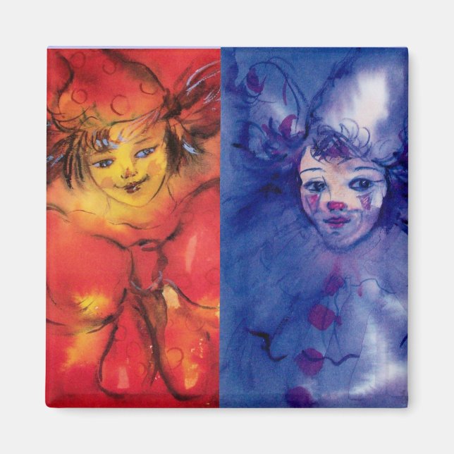 Aimant CLOWNS COLLECTION / Venetian Masquearde Ball (Devant)