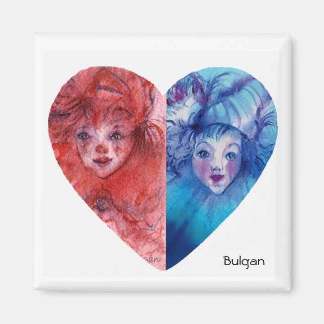 Aimant CLOWNS COLLECTION / Venetian Masquearde Ball (Devant)