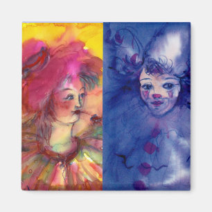 Aimant CLOWNS COLLECTION / Venetian Masquearde Ball