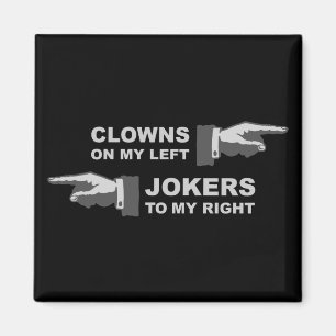 Aimant Clowns et jokers