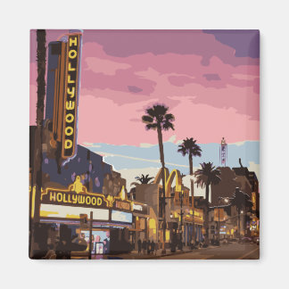 Aimant club de Californie violet los angeles