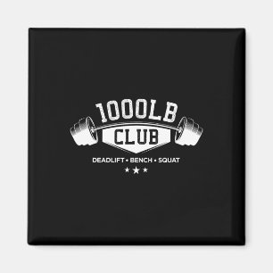 Aimant Club de gym de 450 kg d'haltères Banc de développé