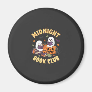 Aimant Club de lecture de fantômes de livre d'Halloween C