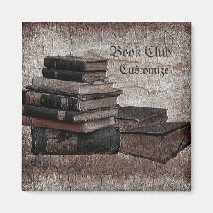 Aimant Club de lecture Vintage pour les amateurs