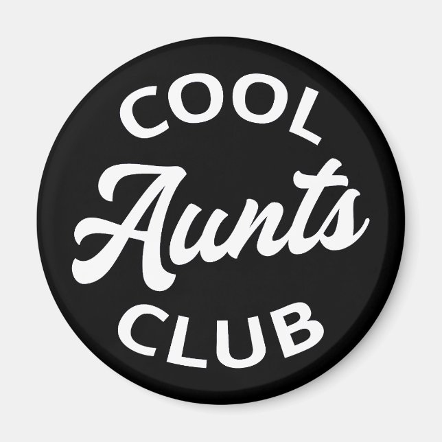 Aimant Club des Aunts cool I (Devant)