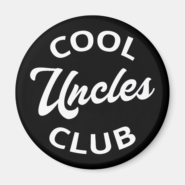 Aimant Club des Oncles Cool I (Devant)