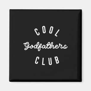 Aimant Club des parrains cool pour hommes, Annonce de gro