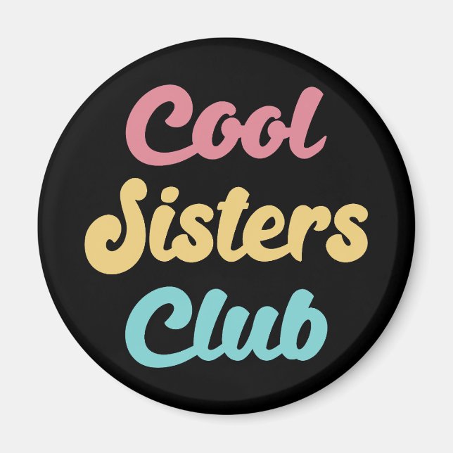 Aimant Club des Sœurs Cool II (Devant)