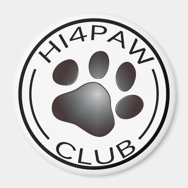 Aimant Club HI4PAW (Devant)
