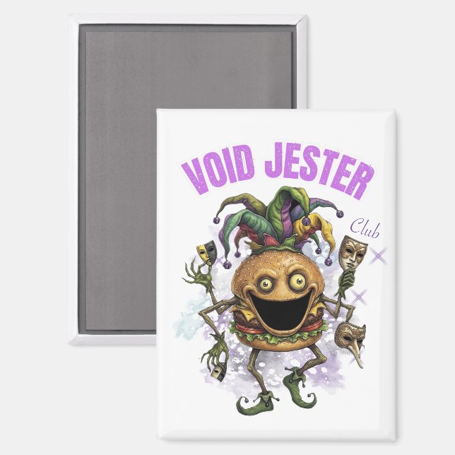 Aimant Club Void Jester - Burger d'ami  (Recto/Verso)