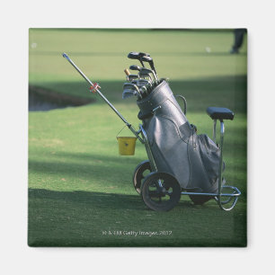 Aimant Clubs de golf et sac de golf