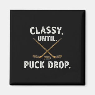 Aimant Cly jusqu'à la chute du palet Blagues de hockey dr