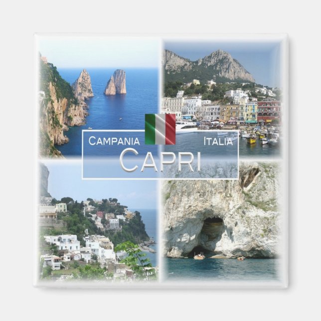 Aimant CMP019 CAPRI - Campania - Italy - Fridge (Devant)
