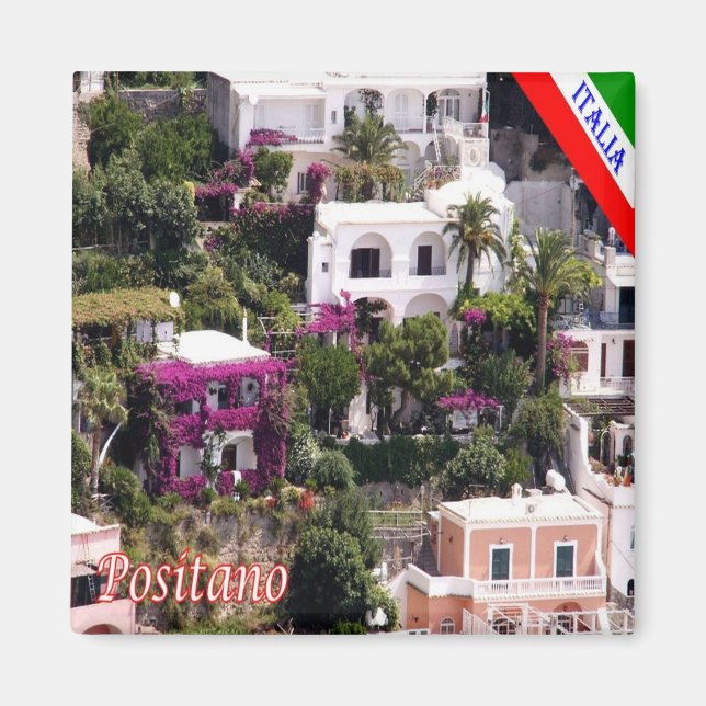 Aimant CMP043 POSITANO - CÔTE AMALFI - Italie - Réfrigéra (Devant)