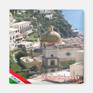 Aimant CMP046 POSITANO, CÔTE AMALFI, Italie, Réfrigérateu