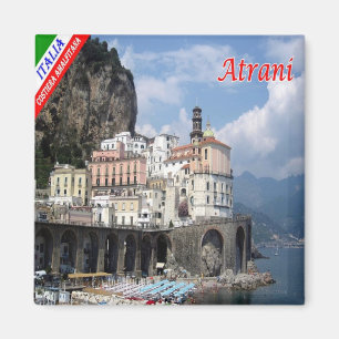 Aimant CMP113 CÔTE AMALFI, ATRANI, Italie, Réfrigérateur