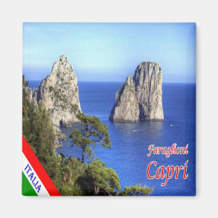 Aimant CMP147 CAPRI Les Faraglioni, Italie, Frigo