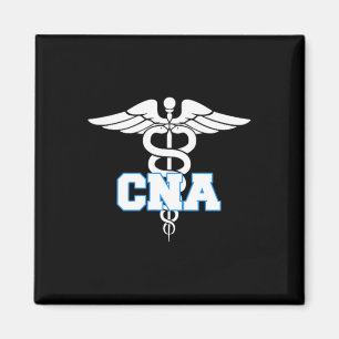 Aimant Cna Caduceus Symbole Médicale Cadeaux Infirmières