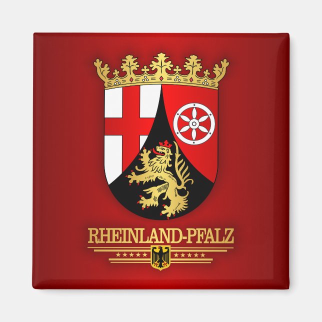 Aimant COA de Rheinland-Pfalz (Devant)