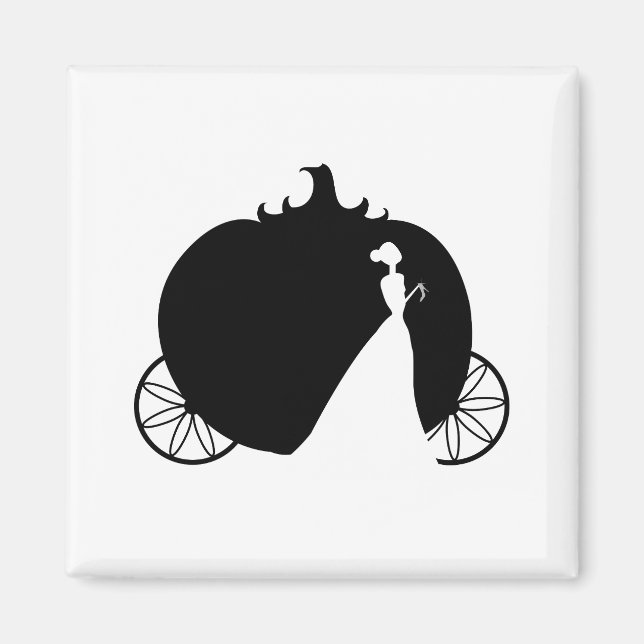 Aimant Coach Cendrillon (Devant)