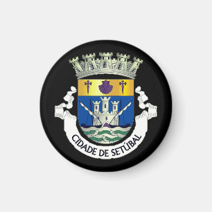 Aimant Coat of Arms of Setúbal, PORTUGAL