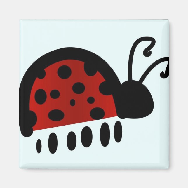 Aimant Coccinelle (Devant)