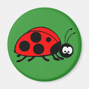 Aimant Coccinelle mignonne