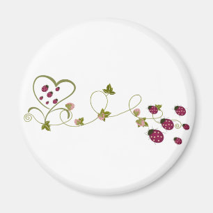 Aimant Coccinelles d'amour