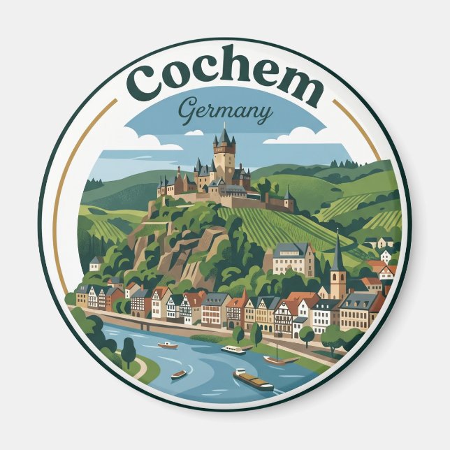 Aimant Cochem Allemagne (Devant)