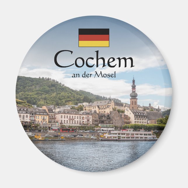 Aimant Cochem Allemagne Souvenir (Devant)