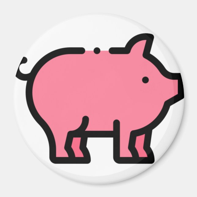 Aimant Cochon (Devant)