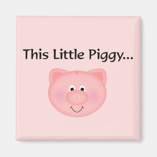 Aimant Cochon Rose Ce Petit Cochon