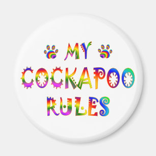 Aimant Cockapoo ordonne l'amusement