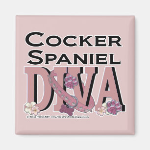 Aimant Cocker Spaniel DIVA