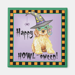 Aimant Cocker Spaniel Witch