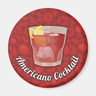 Aimant Cocktail Americano