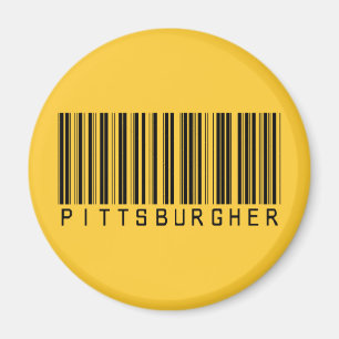 Aimant Code barre Pittsburgher