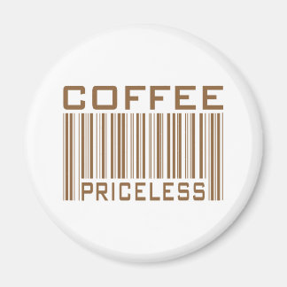Aimant Code barre sans prix café Cadeaux Tee - shirt