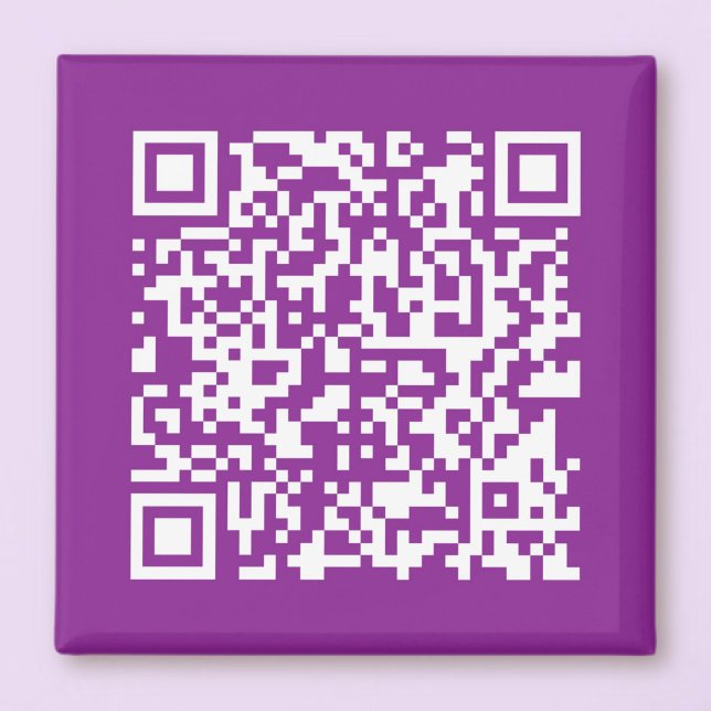 Aimant Code QR instantané avec l'URL de votre site web |  (Créateur téléchargé)